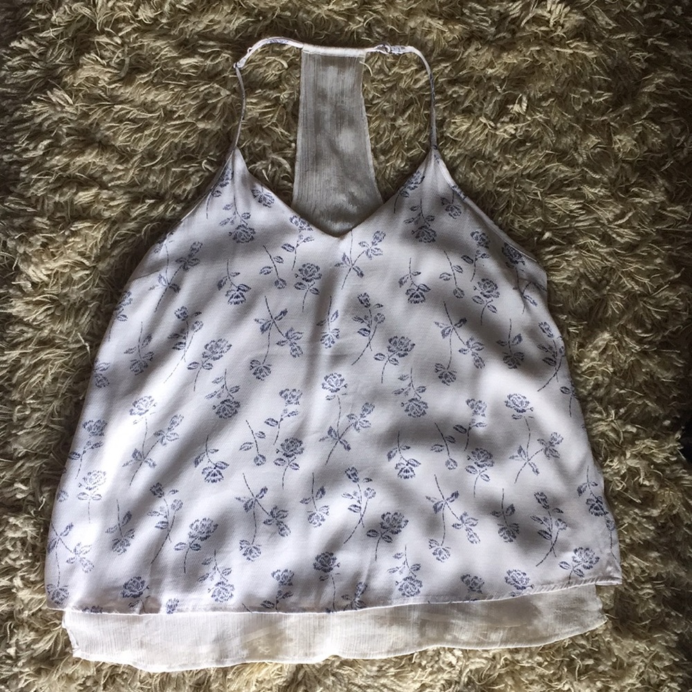 Beautiful Lucky Brand double layer tank top